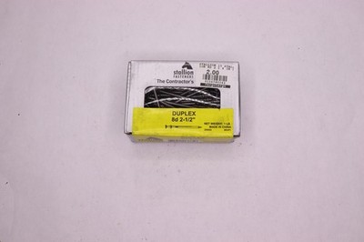 Stallion Duplex Nail 8d Double Head Smooth Shank Steel 1 lb. 2-1/4'' E7269404