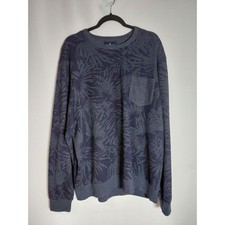American Eagle Outfitters Blue Patterned Sweater Knit Men Size XXL