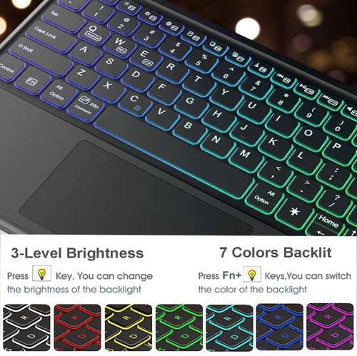 Touchpad Keyboard Case for 13 Inch Microsoft Surface Pro 11 / Pro 10 / Pro 9 - Picture 5 of 7