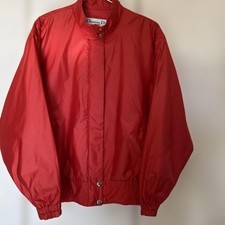 Christian Dior Sports Vintage 90s Men Size M Jacket Windbreaker Embroidered Red