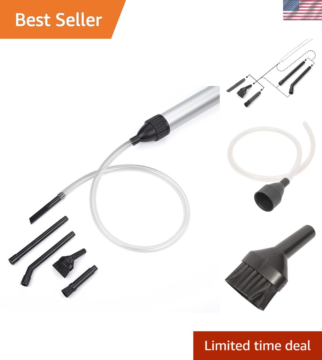 Pellet Stove Cleaning Kit, Complete Set for Efficient Ash Removal, 5 Nozzles,...