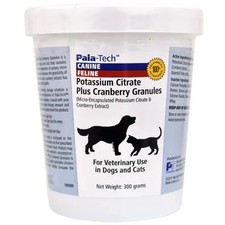 Pala-Tech, Potassium Citrate Plus Cranberry Granules, 300 Grams dogs, and cats