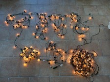 Wewnętrzne zewnętrzne oświetlenie imprezowe sznurkowe 240' siedem długości żarówki