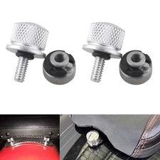 2pcs Rear Fender Seat Bolt & Nut Kit for Harley Sportster 883 1200 Softail Dyna