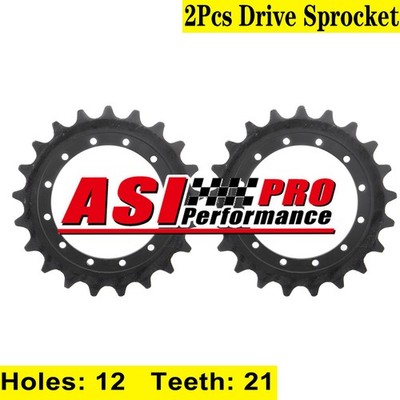 2x 5527640003 21Teeth Drive Sprocket for Yanmar HR14 HR16 ,TC29 TC35 TC37 HR3.7.