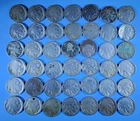 Buffalo Nickels - Lot of 42 - No-Dates - US Mint Coins