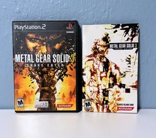 Metal Gear Solid 3 Snake Eater Playstation 2 PS2 Complete CIB With Warranty