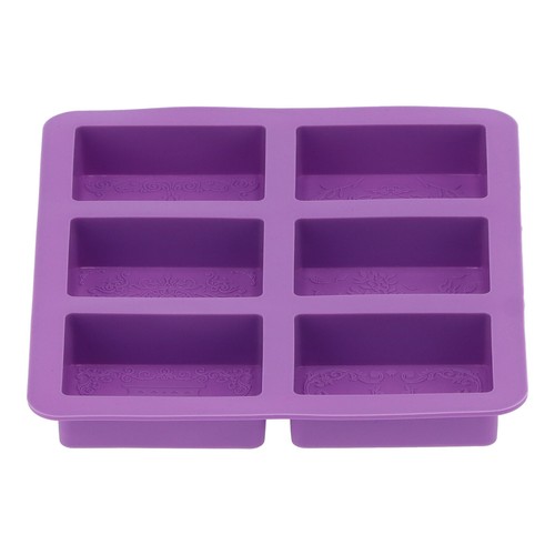 6-Grid Originality Pattern Mold Silicone Hand Made Soap Cake Mold for HomeBakery - Picture 8 of 18