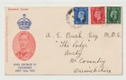 10/5/1937 UK GB FDC - KGVI: 1/2d, 1d, 2 1/2d - Coronation - Coventry CDS P/M