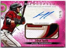 2022 Topps Inception Autographed Patch Magenta SETH BEER #IAP-SBE #24/75 RC Auto
