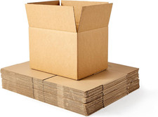 20 Pack Cardboard Moving Boxes Medium 18 X 14 X 12 Brown