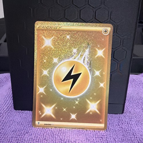 Lightning Energy NM 235/203 Holo Evolving Skies Pokemon Secret Rare