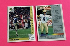 1992 Ultimate World League of American Football #63 Greg Horne