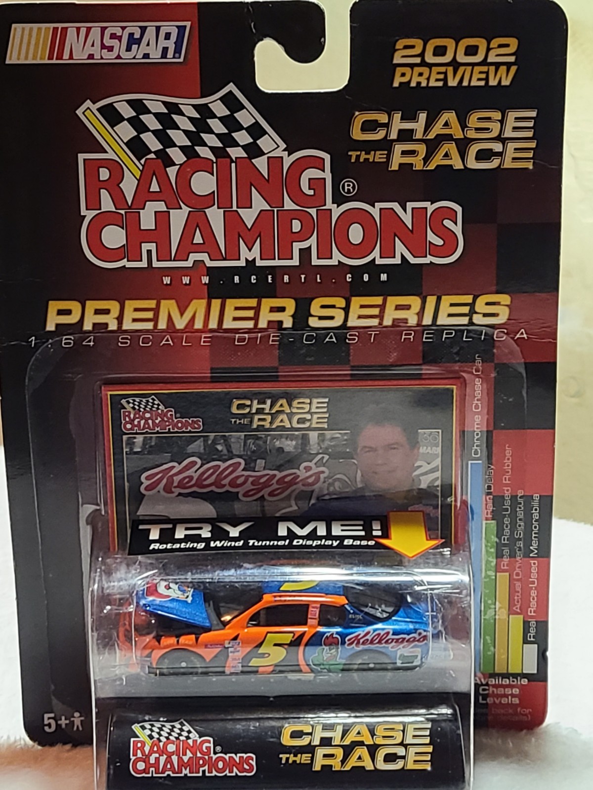 2002 Racing Champions Terry Labonte #5 Kelloggs 1:64 Diecast Car