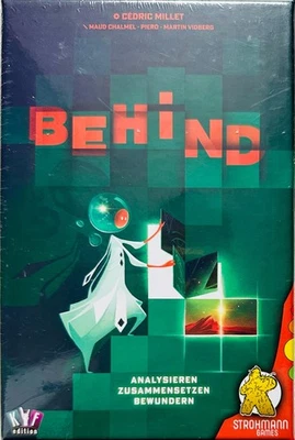 Behind Strohmann Games Familienspiel Brettspiel Legespiel Kennerspiel Partyspiel