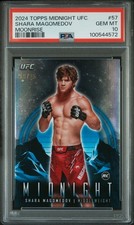 2024 TOPPS MIDNIGHT UFC MOONRISE #57 SHARA MAGOMEDOV 19/25 PSA 10