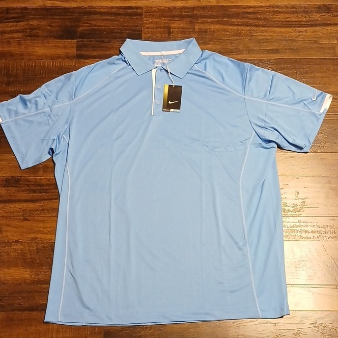 Tour Performance Dri-fit Men's 3xl Blue Polo Shirt 509169-41