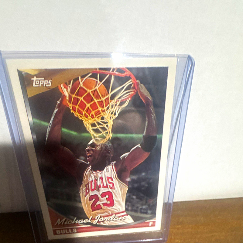 Topps 1993-94 Michael Jordan #23 Chicago Bulls NBA Basketball Base Set Card