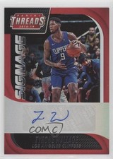 2018-19 Panini Threads Signage Tyrone Wallace #58 Auto pm6