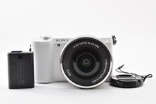 Sony  5100 White / E 3.5-5.6 16-50mm OSS Mirrorless Digital Camera Shutter