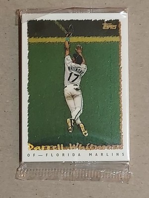 1995 Topps Cyberstats Spectralight Florida Marlins Sealed team set