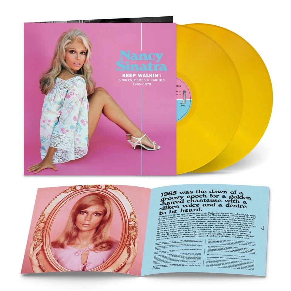 Nancy Sinatra Keep Walkin': Singles, Demos & Rarities 1965-1978 (Vinyl) - Image 2 of 2