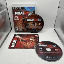 NBA 2K12 2K17 PlayStation 3 PS3 Games LOT Bundle 2K Sports