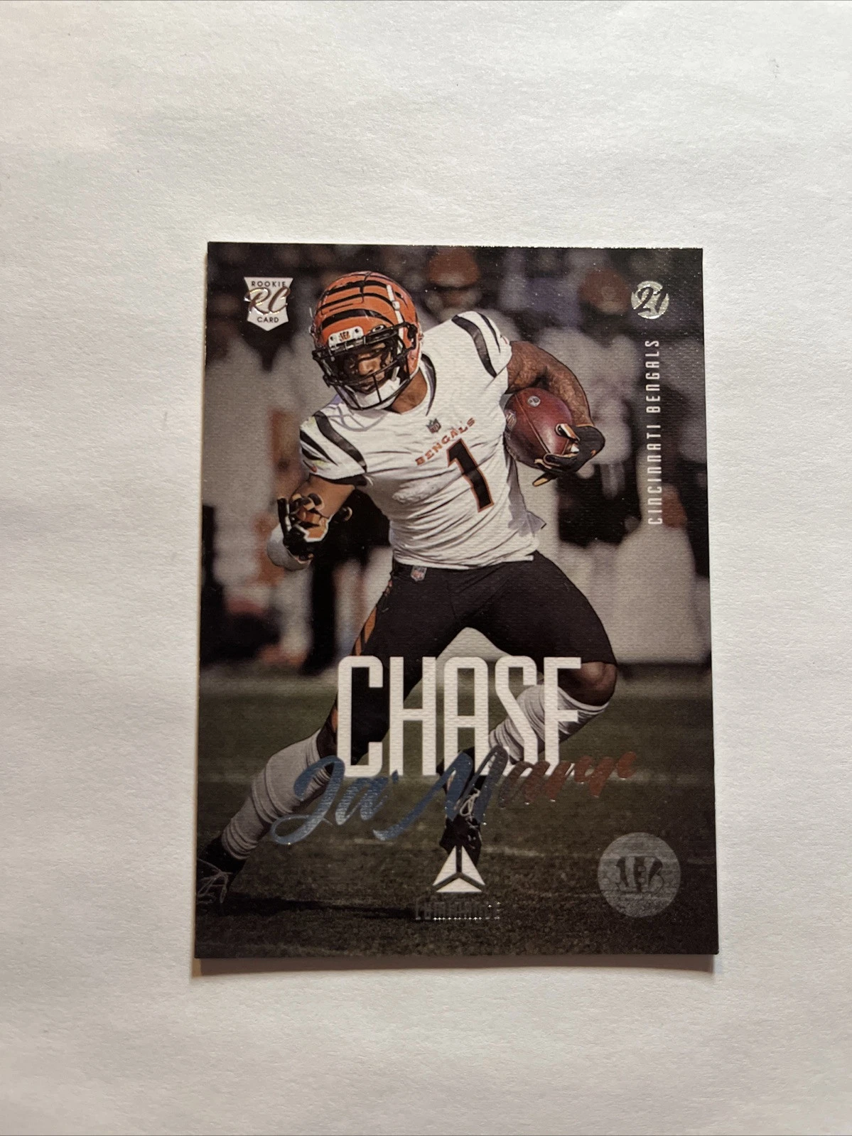 Jamarr Chase trading card