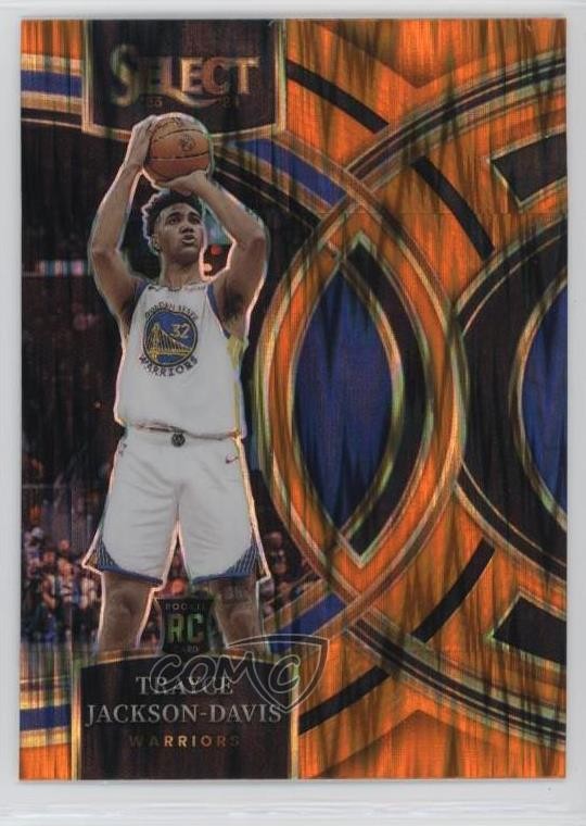 2023-24 Panini Select Premier Level Orange Flash Prizm Trayce Jackson-Davis 14dq