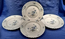 Lot of Four (4) Vintage Haviland Limoges BERGERE Dinner Plates France 10 3/8"