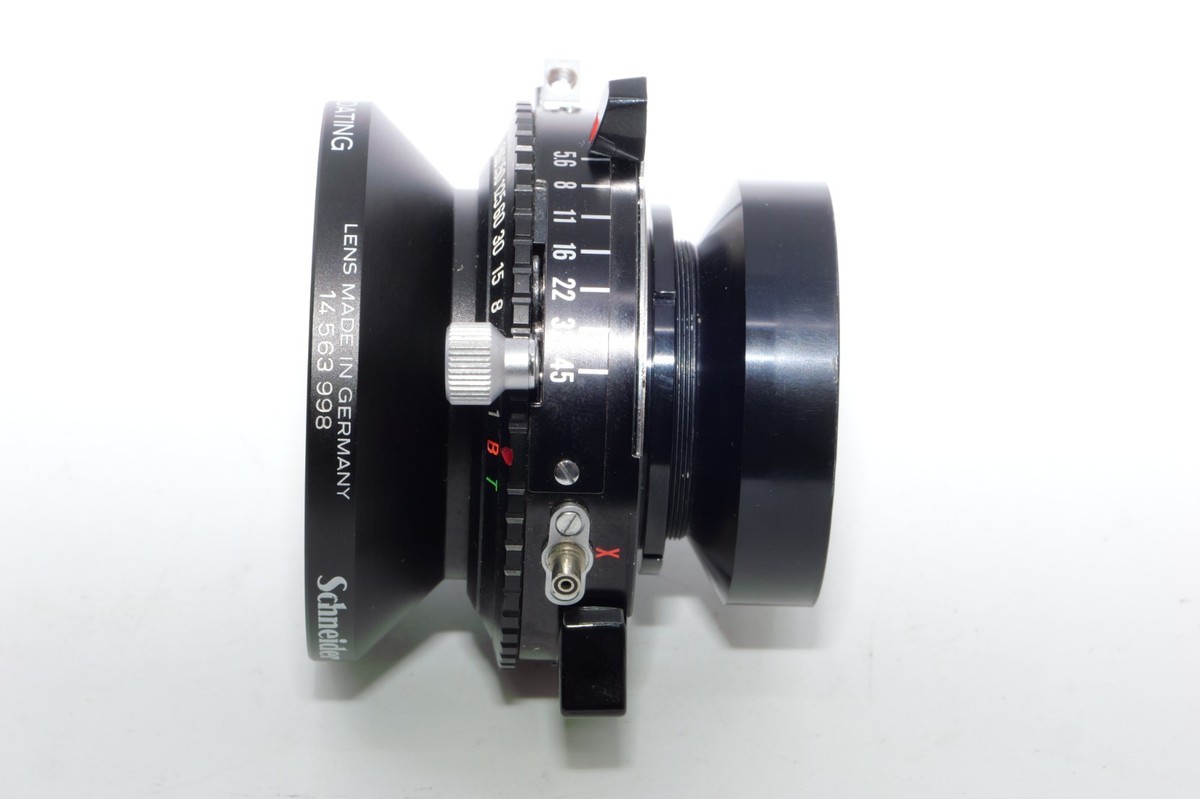Schneider APO-Symmar 150mm f/5.6 MC Lens. Copal #0. Covers 4X5
