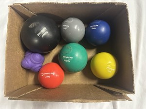 Set Of 6 Balls - Driveline Plyo Weighted Balls - Used