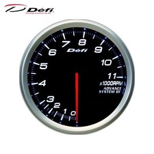 Defi Advance Bf Tachometer 11000rpm 80mm White Df11001 New