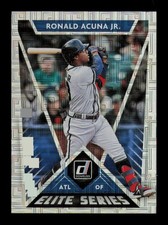 2020 Donruss #E-8 Ronald Acuna Jr. Elite Series Vector