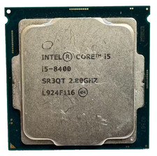 Intel Core i5-8400 SR3QT 2.80GHz 6 Core LGA1151 300 Series 65W CPU