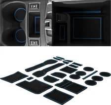 Fits with Accessories 2014-2020 Premium Custom Interior Non-Slip Anti Dust Cup H