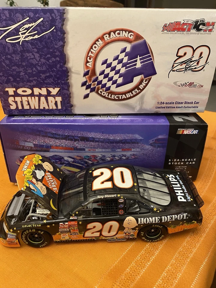 #20 TONY STEWART HOME DEPOT EN BUSCA DE LA GRAN CALABAZA 2002 Gran Premio 1:24 Foto 4 de 4