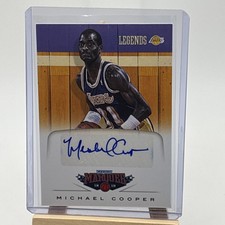 2012-13 Panini Marquee - Legends Signatures Michael Cooper #14 (AU)