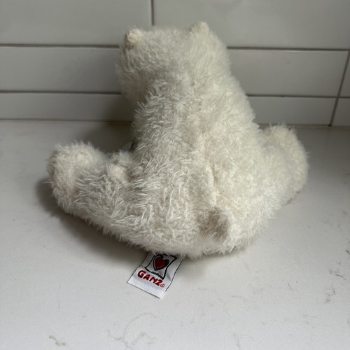 Ganz Webkinz POLAR Bear HM116 Plush Stuffed 9" w/ Code Tags - Picture 5 of 10