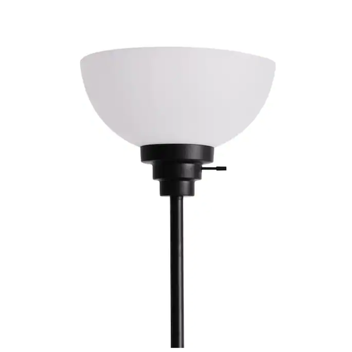 71 Inch Floor Dual Lamp Reading Light Metal Stand Living Room Office Black NEW - Picture 4 of 6