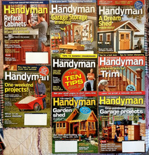 Family Handyman Magazine LOT 8 Issues 2013 - 2014 Home Repair Improvement DIY