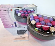 Remington H5600 Extreme Volume Shine Hot Rollers 20 Velvet Curlers Prom Pageant