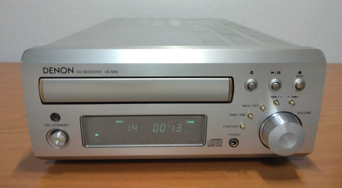 Denon Ud-m30 Amplifier CD Player Receiver W/remote E4 for