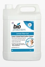 Floor Gel Cleaner Restorer 5 Litre LEMON Bio-Productions Strong Concentrate 5L 2.90 per litre