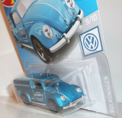 Hot Wheels 1/64 Volkswagen Beetle Pickup - Édition #9/10, Bleu, Neuve Sous Blister