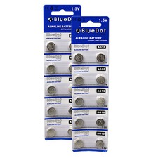 USA SELLER  NEW 20 Pieces SR54 SR1130W 189 L1130 SB-BU Alkaline Watch Battery