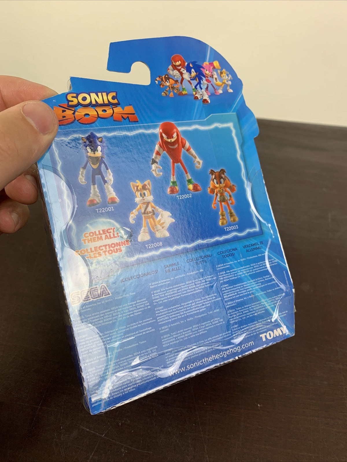 SONIC BOOM SONIC THE HEDGEHOG ACTION FIGURE TOY TOMY 3&rdquo; SEGA RARE