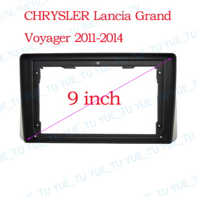 9'' Car Radio Stereo Fascia Frame Bezel for Chrysler Grand Voyager Dodge Caravan