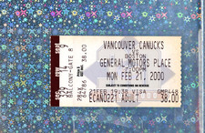 MARTY McSORLEY ENDS NHL Career Slashes DONALD BRASHEAR in Head 2-21-2000 TICKET