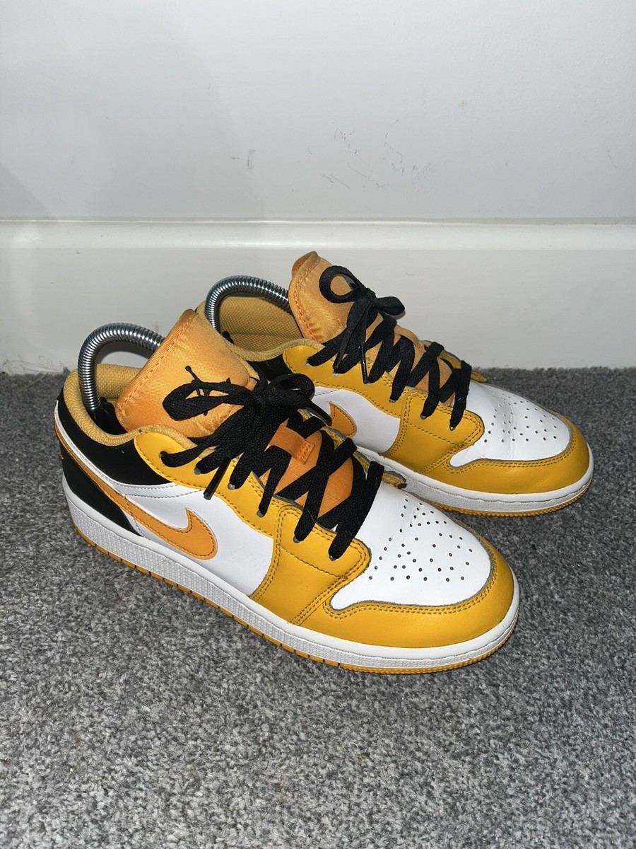 yellow jordan one low